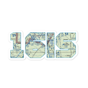 Kellums Airport (16IS) VFR Sectional Sticker
