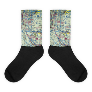 Panther Creek Airport (17GA) VFR Sectional Socks