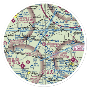 Dreessen Field (17II) VFR Sectional Sticker (30 mile)