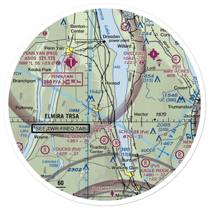 Re-Dun Field (17NK) VFR Sectional Sticker (30 mile)