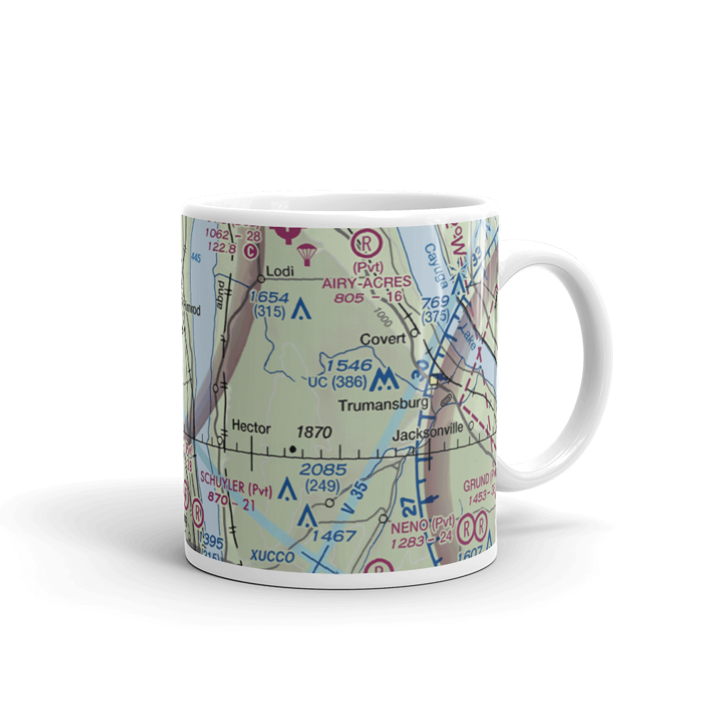 Re-Dun Field (17NK) VFR Sectional  Mug 