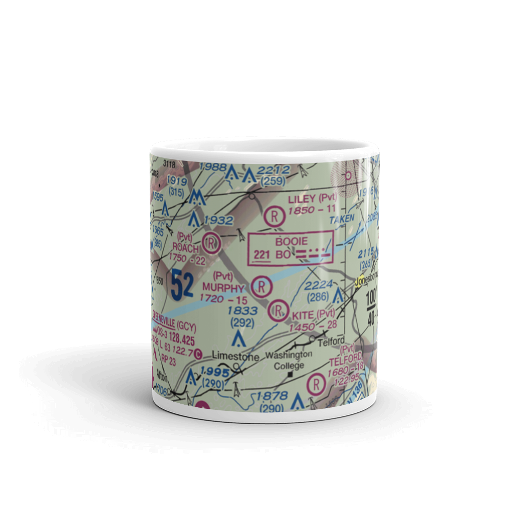 Murphy Field (17TN) VFR Sectional  Mug 