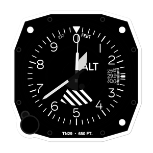 67 Madison Ave Partnership Ltd Heliport (TN29) Altimeter Stickers