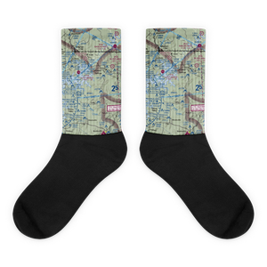 Buck Mountain Airport (18AR) VFR Sectional Socks