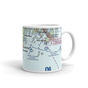 Ruby Airport (18ME) VFR Sectional  Mug