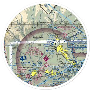 Lanni Field (18NC) VFR Sectional Sticker (30 mile)
