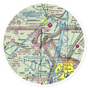 Red's Field (18OR) VFR Sectional Sticker (30 mile)