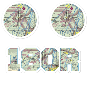 Red's Field (18OR) VFR Sectional Sticker Pack