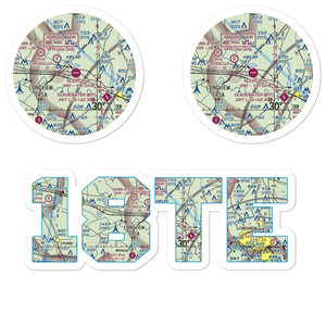 Alert Field (18TE) VFR Sectional Sticker Pack