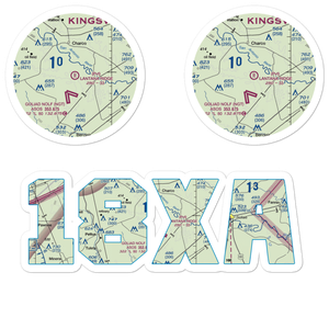 Lantana Ridge Airport (18XA) VFR Sectional Sticker Pack