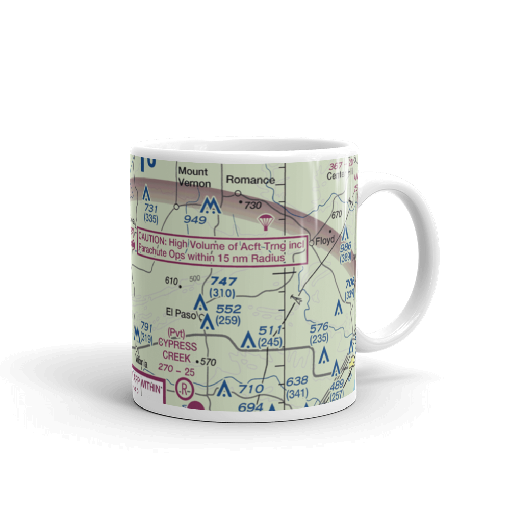 Naylor field (19AR) VFR Sectional  Mug 
