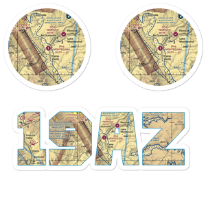 Montezuma Airport (19AZ) VFR Sectional Sticker Pack