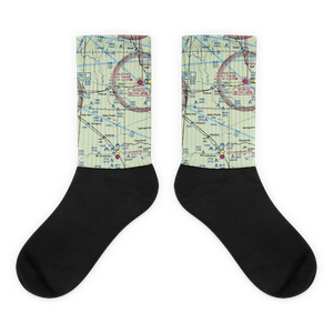 Skillet Fork Farm Airport (19IS) VFR Sectional Socks