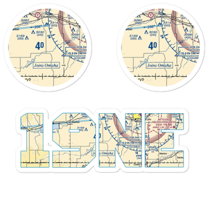 Hoyt Airport (19NE) VFR Sectional Sticker Pack