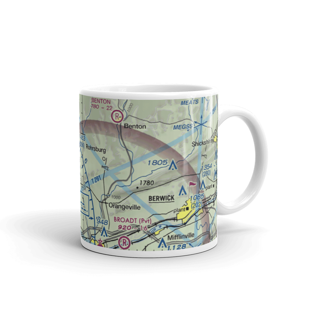Lake Airport (19PA) VFR Sectional  Mug 