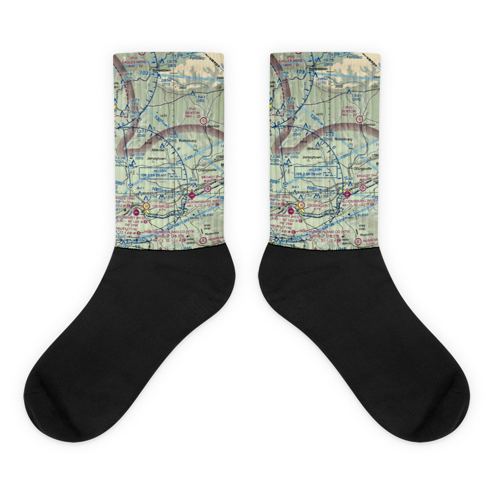 Lake Airport (19PA) VFR Sectional Socks 
