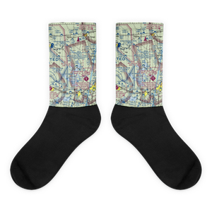 Woody Mc Clellan Ranch Airport (19TX) VFR Sectional Socks