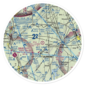Tri-L Acres Airport (1AL2) VFR Sectional Sticker (30 mile)