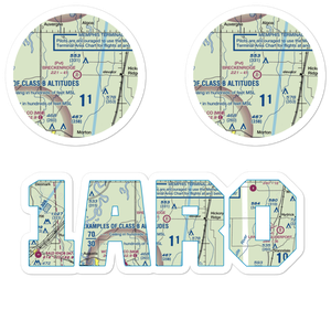 Breckenridge Airport (1AR0) VFR Sectional Sticker Pack