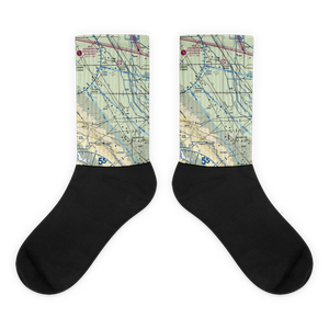 Belridge Strip (1CA1) VFR Sectional Socks