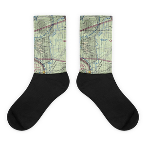 Aha-Quin Airport (1CA4) VFR Sectional Socks