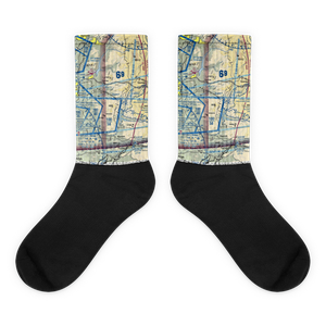 On the Rocks Airport (1CA6) VFR Sectional Socks