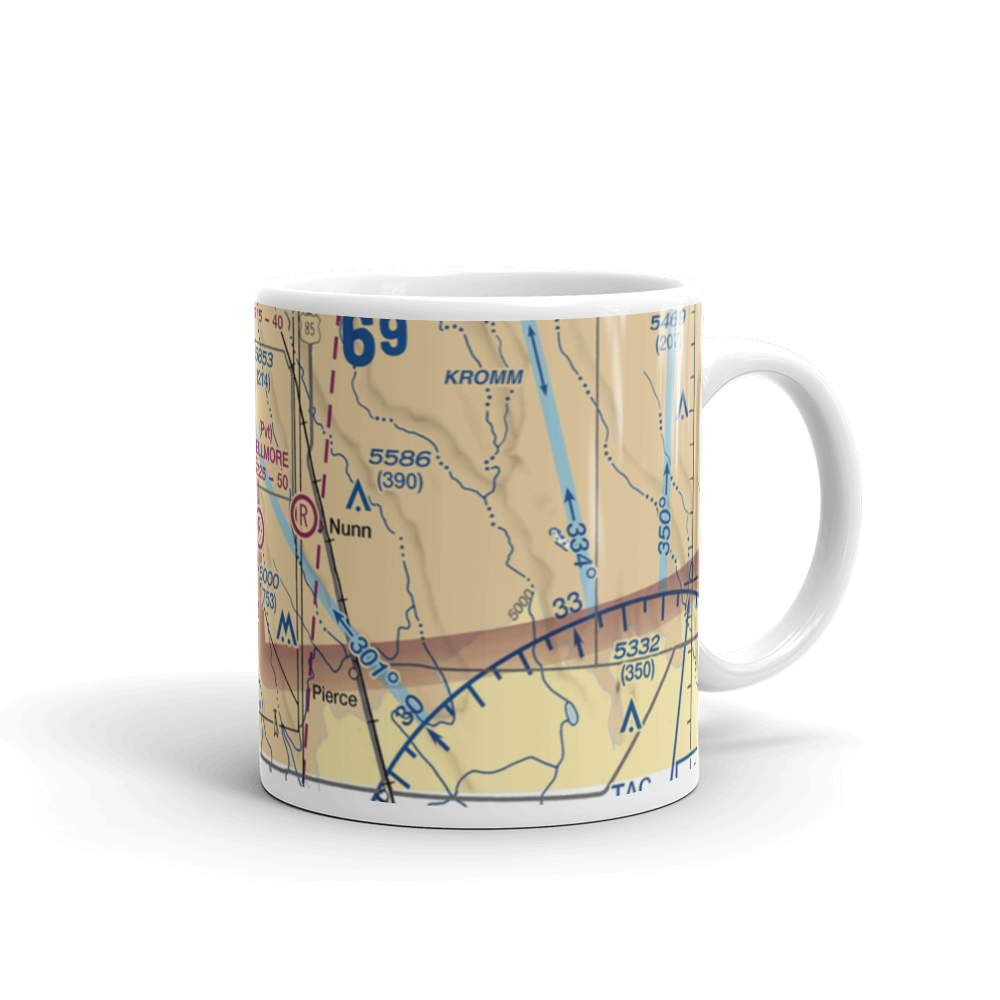 Reed Airport (1CD1) VFR Sectional  Mug 
