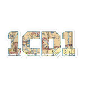 Reed Airport (1CD1) VFR Sectional Sticker