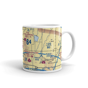 Tonga Airport (1CD2) VFR Sectional  Mug