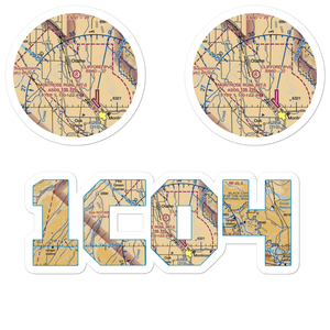 Clifford Field (1CO4) VFR Sectional Sticker Pack