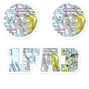 Pine Island Airport (1FA3) VFR Sectional Sticker Pack