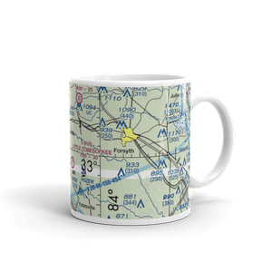 De De Airport (1GA6) VFR Sectional  Mug