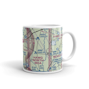 South One Ten Airport (1GA8) VFR Sectional  Mug