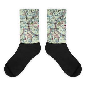 Beckley Farms Airport (1GE4) VFR Sectional Socks