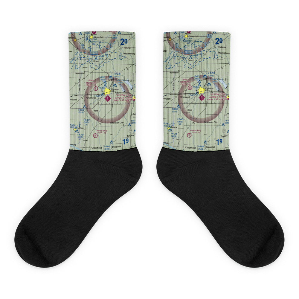 Wallace Field (1IA4) VFR Sectional Socks 
