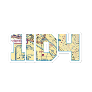 Red Baron Airpark (1ID4) VFR Sectional Sticker