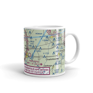 Morris Airport (1II8) VFR Sectional  Mug