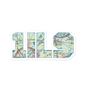 Holland Field (1IL9) VFR Sectional Sticker