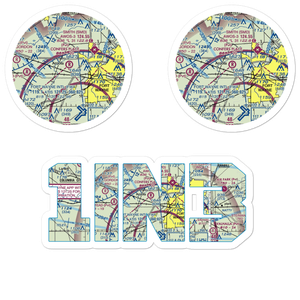 Confer's Place Airport (1IN3) VFR Sectional Sticker Pack