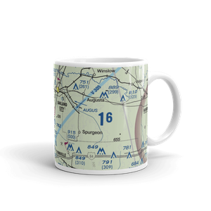 Bottoms Brothers Airport (1IN5) VFR Sectional  Mug