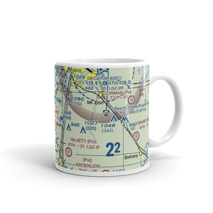 Cribbet Airport (1IS3) VFR Sectional  Mug
