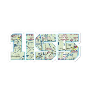 Walder's Farm Airport (1IS5) VFR Sectional Sticker