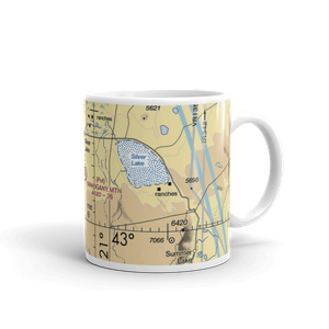 Mahogany Mtn. Airport (1JY2) VFR Sectional  Mug