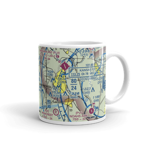 Risky Airport (1KS2) VFR Sectional  Mug