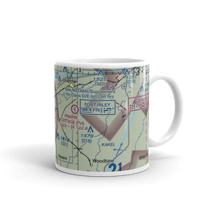 Prichard Airstrip (1KS4) VFR Sectional  Mug