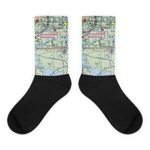 Ken Guidry Nr 2 Airport (1LA0) VFR Sectional Socks