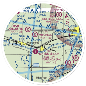 Boondox Field (1LL0) VFR Sectional Sticker (20 mile)