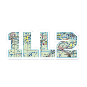 Spring Brook Airport (1LL2) VFR Sectional Sticker
