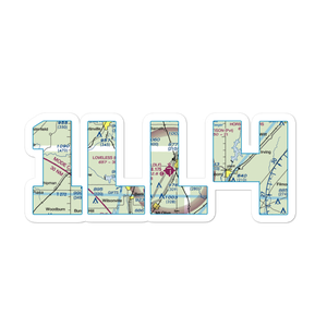 Sies Landing Area Airport (1LL4) VFR Sectional Sticker