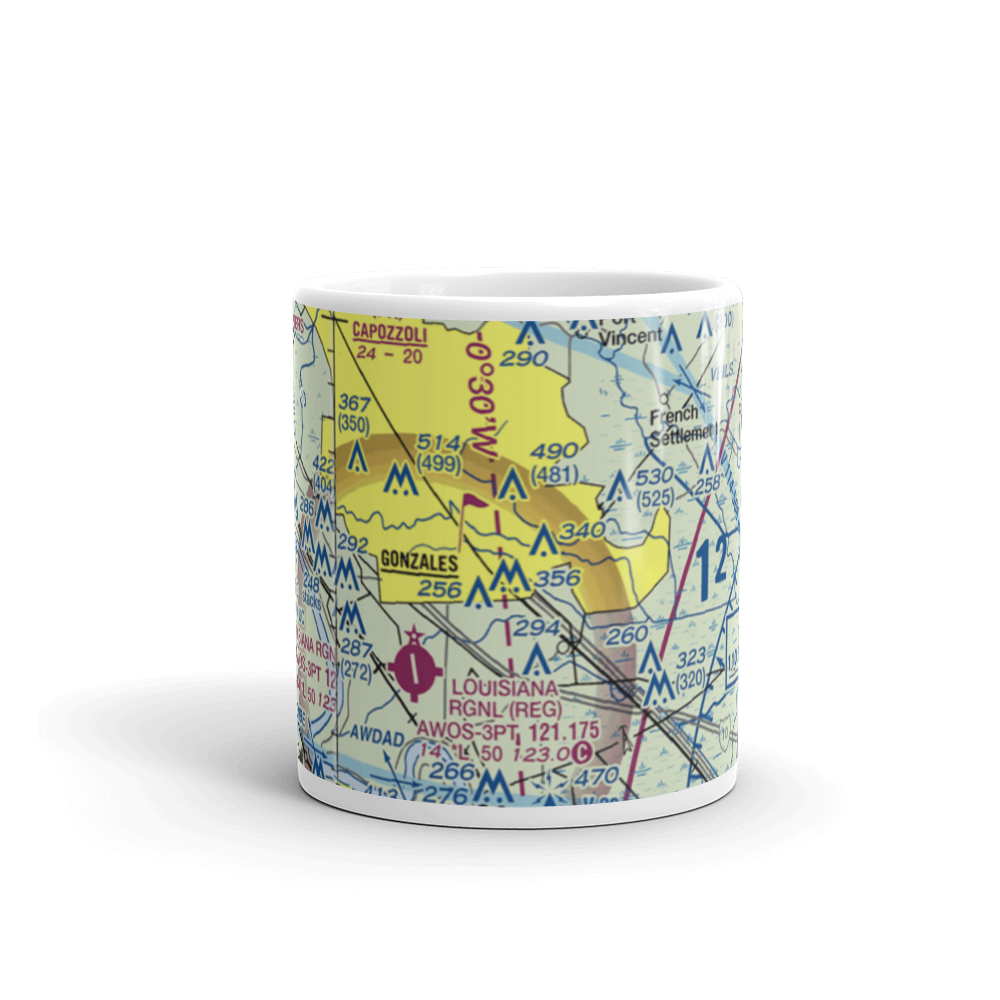 Cal Mire Field (1LS0) VFR Sectional  Mug 